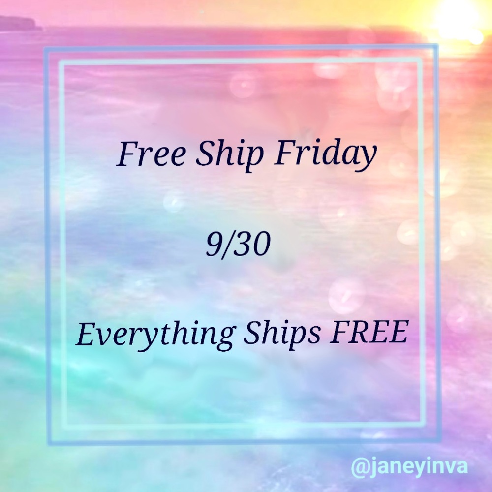 Free Shipping all day today 💥